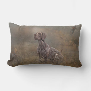 German Shorthaired Pointer ,Deutsch Kurzhaar Tapes Lumbar Cushion