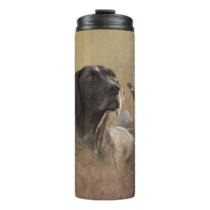 German Shorthaired Pointer ,Deutsch Kurzhaar Tapes Thermal Tumbler