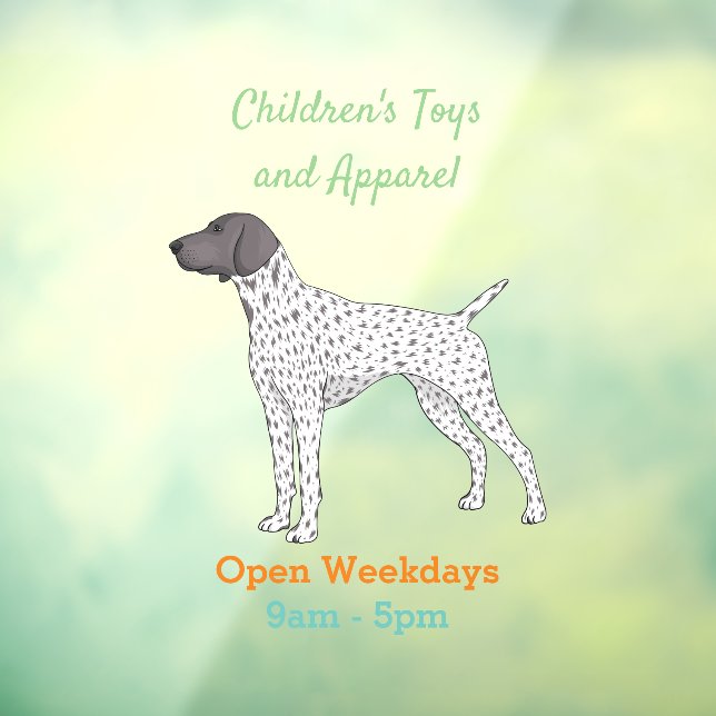 German Shorthaired Pointer dog cartoon  (Sheet 3)