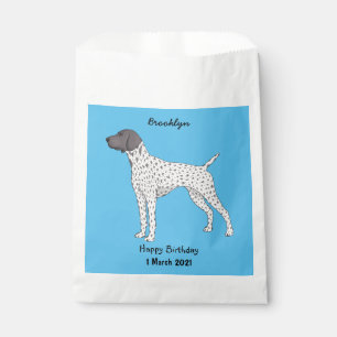 German Shorthaired Pointer dog cartoon Favour Bag