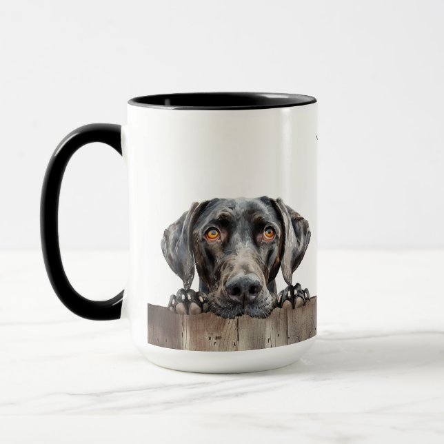 German Shorthaired Pointer Dog Mug (Left)
