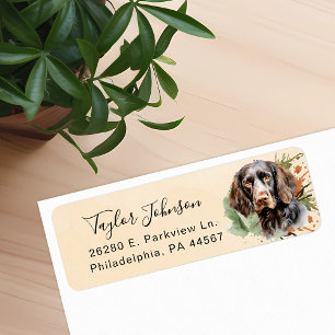 German Shorthaired Pointer Dog Return Address Label