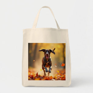 German Shorthaired Pointer Elegant GroceryTote Bag
