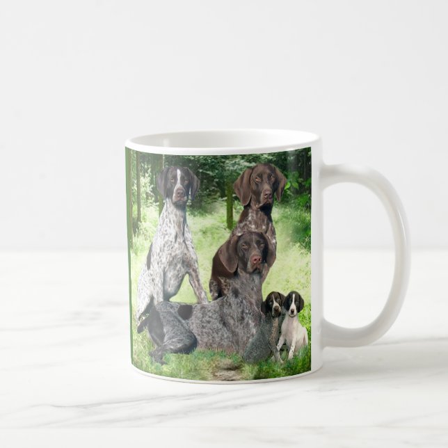 German Shorthaired Pointer Family Mug (Right)