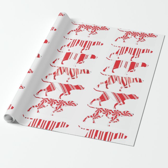 GERMAN SHORTHAIRED POINTER - Gift Wrap, GSP Paper (Unrolled)
