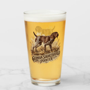 German Shorthaired Pointer Glass