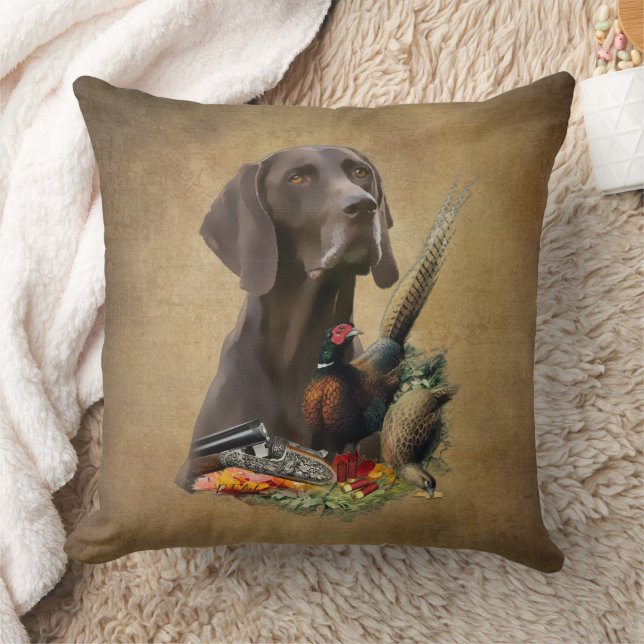 German Shorthaired Pointer GSP       Cushion (Blanket)