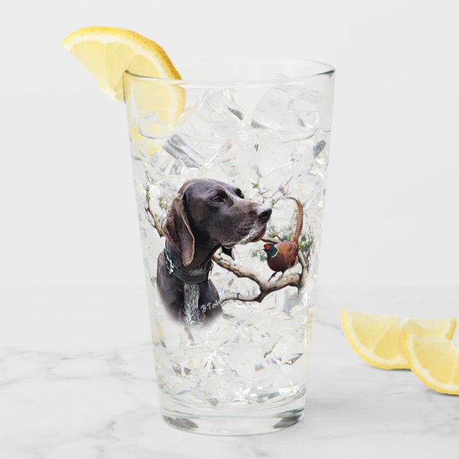 German shorthaired pointer, gsp glass (Front Ice)