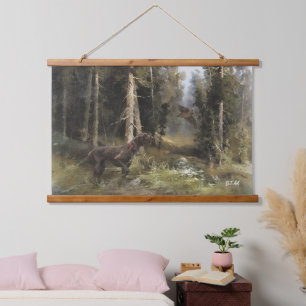 German Shorthaired pointer Hanging Tapestry