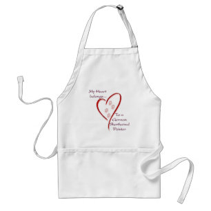German Shorthaired Pointer Heart Belongs Standard Apron