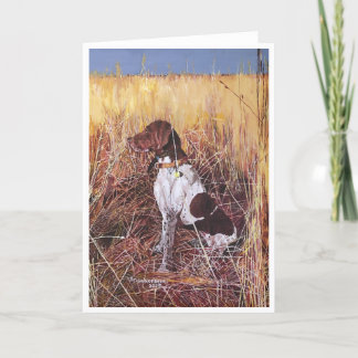German Shorthaired Pointer in her Prime Thank You Card