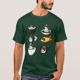 German Shorthaired Pointer Japanese Food family T-Shirt