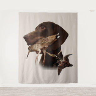 German Shorthaired Pointer,kurzhaar, Tapestry