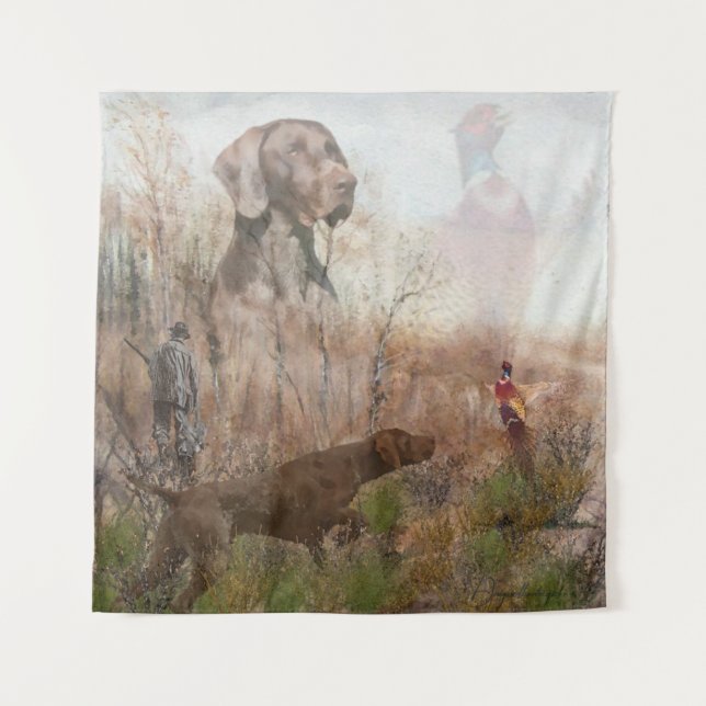 German Shorthaired Pointer , kurzhaar  Tapestry (Front)