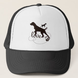 German Shorthaired Pointer,kurzhaar, Tapestry Post Trucker Hat