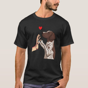 German Shorthaired Pointer Love Gsp Dog Mum Girls T-Shirt