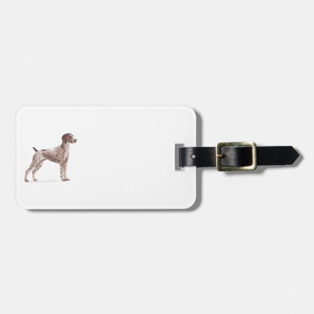 German Shorthaired Pointer Luggage Tag (Front Horizontal)
