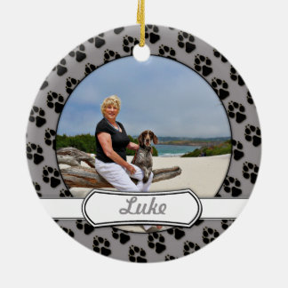 German Shorthaired Pointer - Luke - Riley Ceramic Ornament