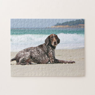 German Shorthaired Pointer - Luke - Riley Jigsaw Puzzle
