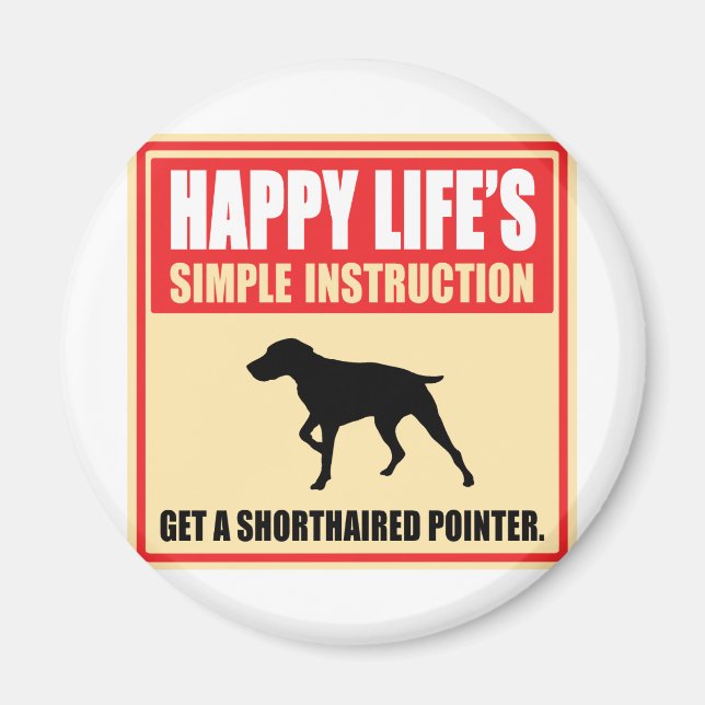 German Shorthaired Pointer Magnet (Front)