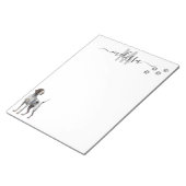German Shorthaired Pointer Monogram Personalised  Notepad (Angled)