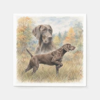 German Shorthaired Pointer Napkin
