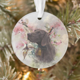 German shorthaired pointer  ornament