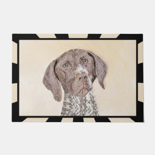 German Shorthaired Pointer Painting - Dog Art Doormat