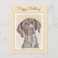 German Shorthaired Pointer Painting - Dog Art