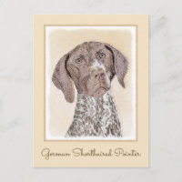 German Shorthaired Pointer Painting - Dog Art