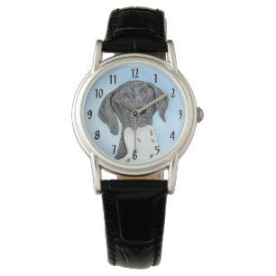 German Shorthaired Pointer Painting - Dog Art Watch