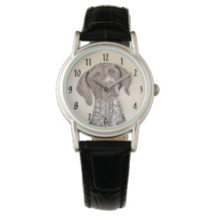 German Shorthaired Pointer Painting - Dog Art Watch