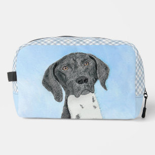 German Shorthaired Pointer Painting Original Art Dopp Kit