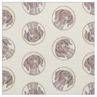 German Shorthaired Pointer Painting Original Art