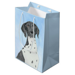 German Shorthaired Pointer Painting - Original Art Medium Gift Bag