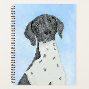 German Shorthaired Pointer Painting - Original Art Planner