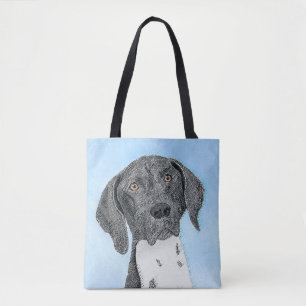 German Shorthaired Pointer Painting - Original Art Tote Bag