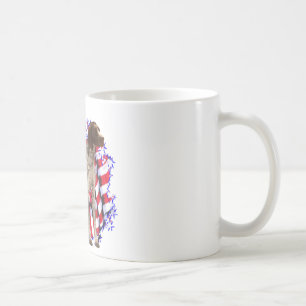 German Shorthaired Pointer Patriot Coffee Mug