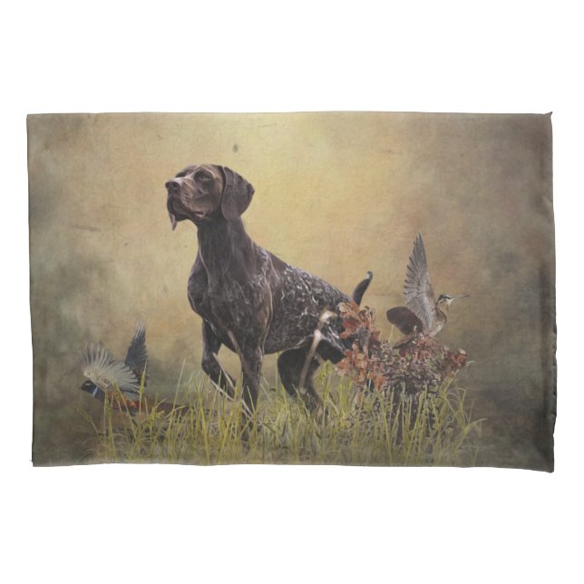 German Shorthaired Pointer    Pillowcase (Front)