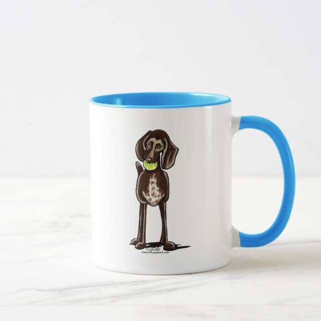 German Shorthaired Pointer Playtime Mug (Right)