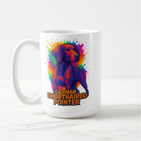 German Shorthaired Pointer Pop Art – Colourful Neo