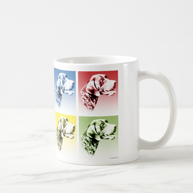German Shorthaired Pointer Pop Coffee Mug (Right)