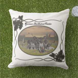 German Shorthaired Pointer Puppies Cushion
