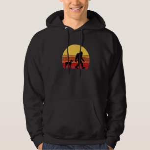 German Shorthaired Pointer Retro Dog Hoodie