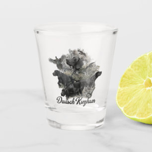German Shorthaired pointer Shot Glass