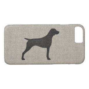 German Shorthaired Pointer Silhouette iPhone 8/7 Case