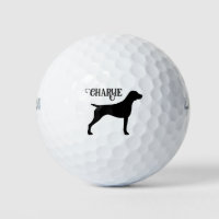 German Shorthaired Pointer Silhouette Custom Name