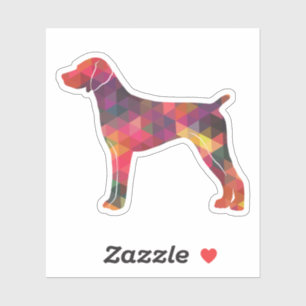 German Shorthaired Pointer Silhouette multi