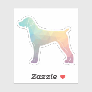 German Shorthaired Pointer Silhouette pastel