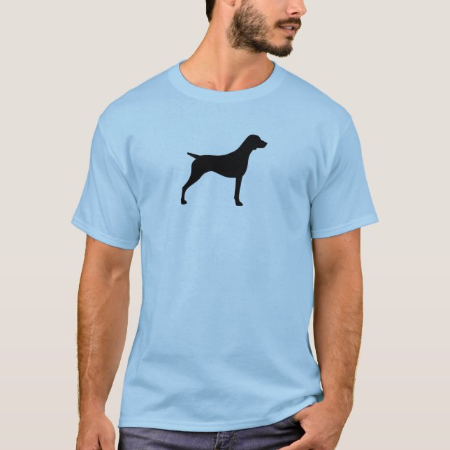 German Shorthaired Pointer Silhouette T-Shirt (Front)